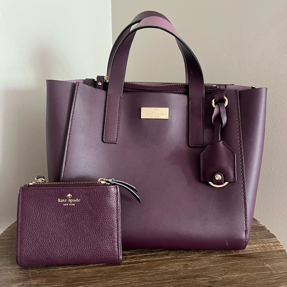 Kate spade bag and matching wallet